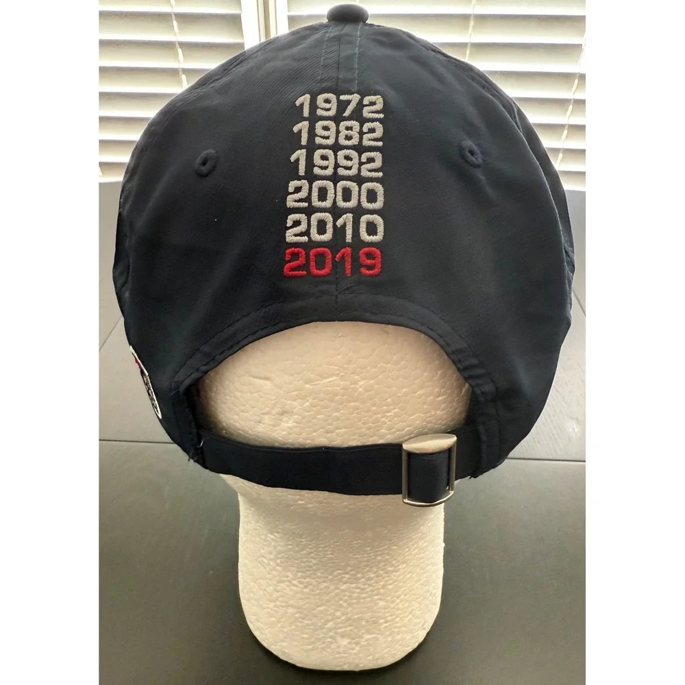 US Open Pebble Beach Golf Hat Cap Mens‎ OS Navy Adjustable Strapback The Game